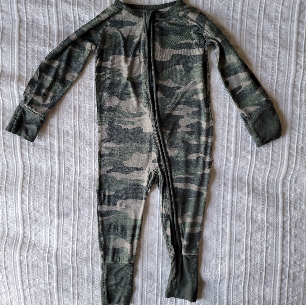 Little Sleepies Zippy Pajamas 3-6M